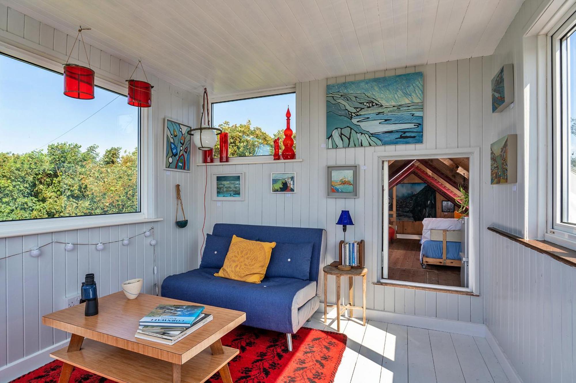 Finest Retreats - The Watchtower At Western Watch Lower Boscaswell 외부 사진